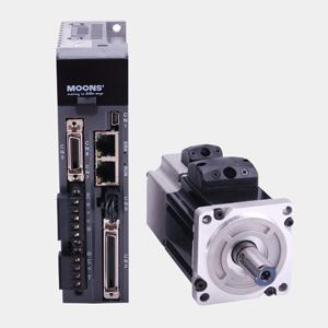 Serwowzmacniacz Moons` MBDV-2X-53SAC 40A 24-60VDC CANOpen & RS485, STO / Dual axis