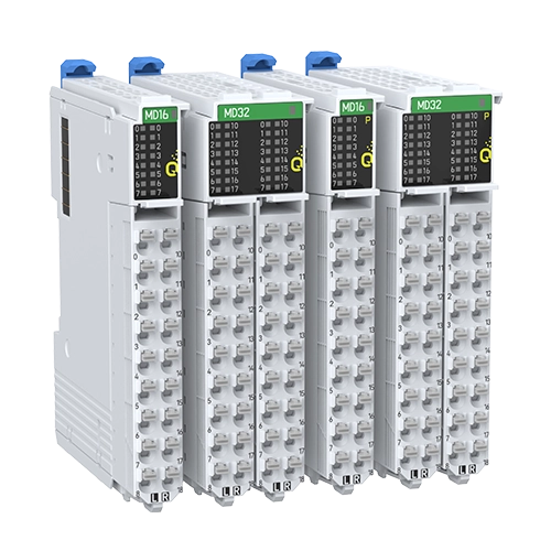 32-kanałowy moduł cyfrowych wejść/wyjść HCQX-MD32-D2 - 16DI (NPN/PNP), 16DO (NPN)
