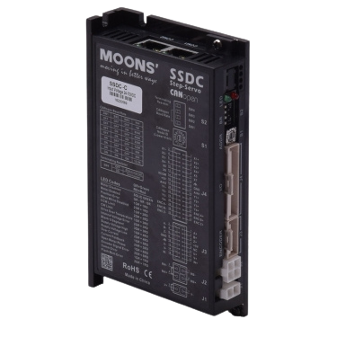 Sterownik silnika serwokrokowego MOONS' SSDC03-C-FC 12-48VDC 3A CANopen / Q Programming (1 axis)