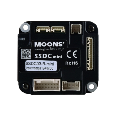 Sterownik silnika serwokrokowego MOONS' SSDC03-R-mini 24-70VDC 3A ModbusRTU (1 axis)