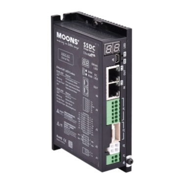 Sterownik silnika serwokrokowego MOONS' SSDC06-ECX-H-FC 24-70VDC 6A EtherCAT / Q Programming (1 axis)