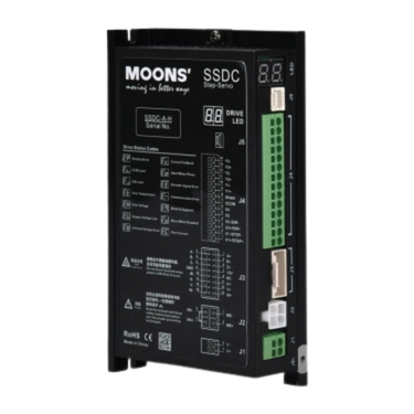 Sterownik silnika serwokrokowego MOONS' SSDC10-A-H 24-70VDC 10A Impulsowy / Modbus RTU / SCL (1 axis)